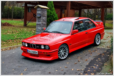 BMW E30 M3 sports coupe