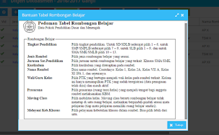 Aturan Input Rombel SMK dan SMA Pelaksana K13