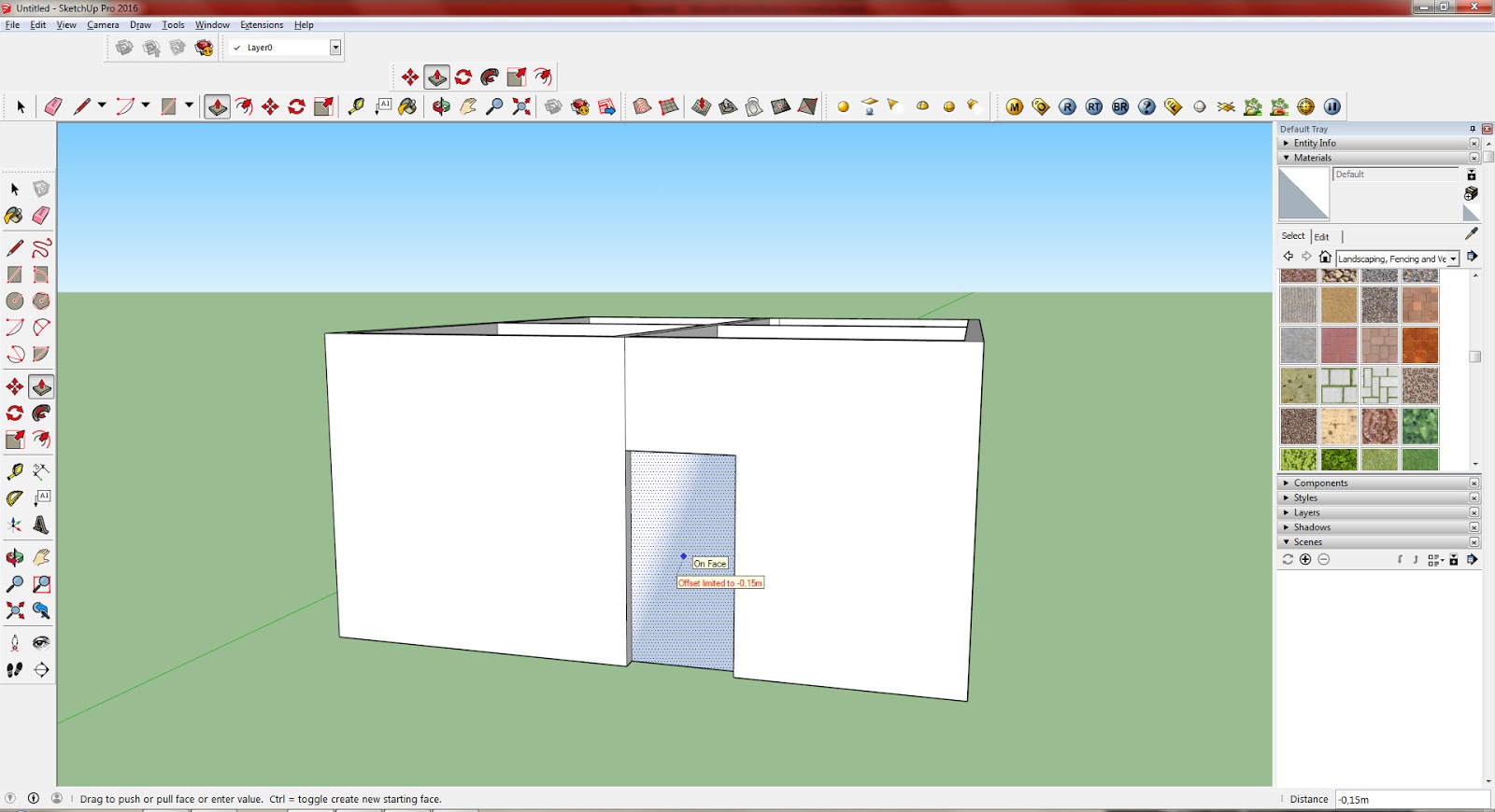 TUTORIAL DESIGN DENAH RUMAH MENGGUNAKAN SKETCHUP  PRO 2021 