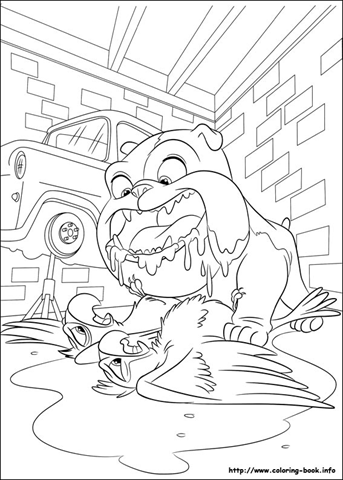 Desenhos para colorir filme Rio