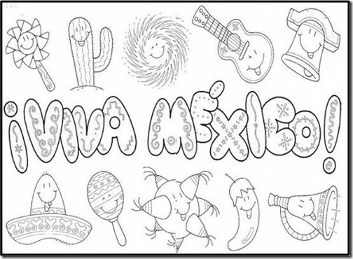 colorear mexico  (5)