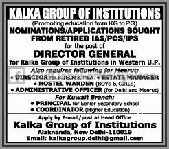 Kalka Group Jobs for Kuwait