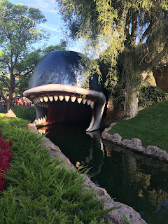 Disneyland Fantasyland Monstro Tunnel Storybook Land Canal Boats