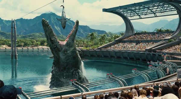 Jurassic World (2015) is the fourth highest grossing film