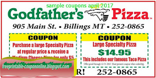 Free Printable Godfathers Pizza Coupons