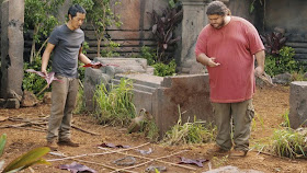 Lost - Lighthouse - Ken Leung as Miles Straume & Jorge Garcia as Hugo Reyes