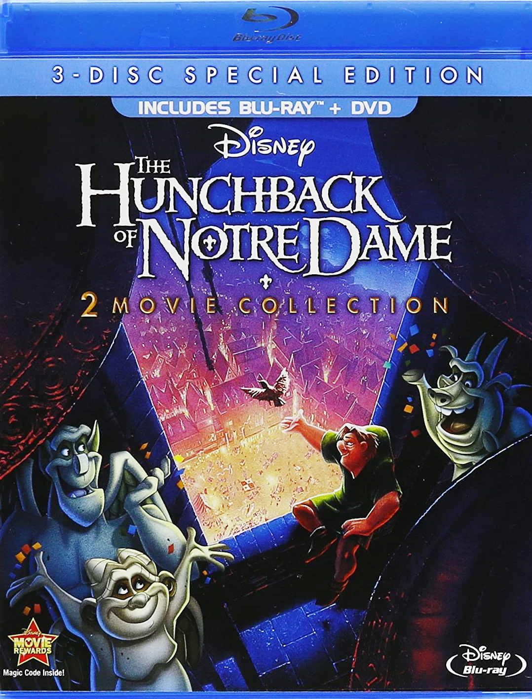 THE HUNCHBACK OF NOTRE DAME: 2-movie Blu-ray (Walt Disney 1996) Disney