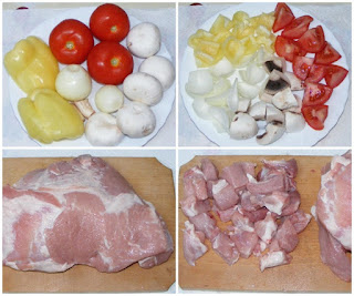 preparare figarui cu carne de porc si legume, retete culinare, preparate culinare, retete de mancare, retete cu carne de porc, preparate din carne de porc, retete cu legume la gratar, preparate din legume la gratar, retete cu ciuperci, food, recipes, 