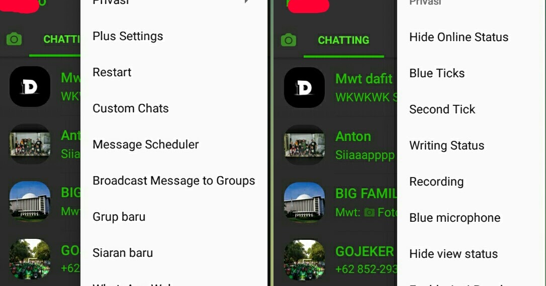 Terbaru Download Whatsapp plus Apk  Banyak Fitur Menarik 