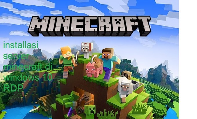 cara membuat server minecraft di windows 10 rdp