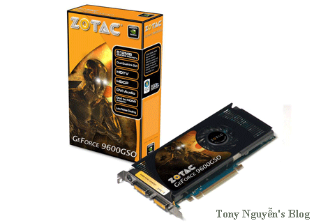 Card đồ họa chơi game giá rẻ Nvidia 9600 liên minh huyền thoại