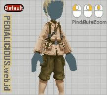 Gear Design Gunner Costume Male Lost Saga