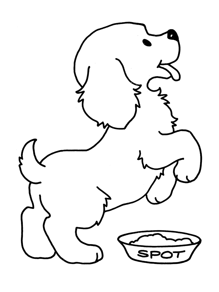 Honden Kleurplaten Kleurplaat Hond