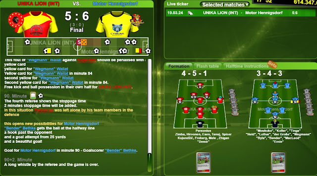 Unika Lion (INT)  vs  Motor Hennigsdorf