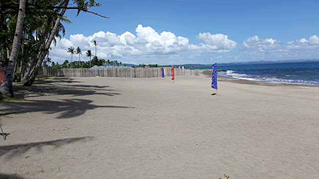 beach in front of Patio Victoria and Baluarte Beach Resort in White Beach, San Jose, Tacloban