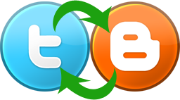 twitter y blogger