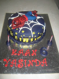 örümcek adam pastası,pasta,spider man