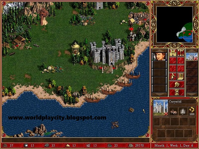 Heroes of Might and Magic III ultra compressed free download pc game