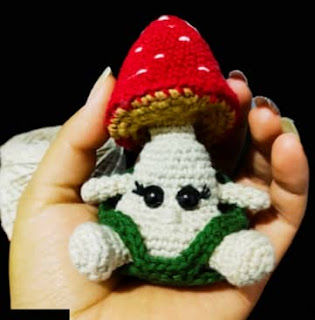 PATRON GRATIS HONGO AMIGURUMI 59992