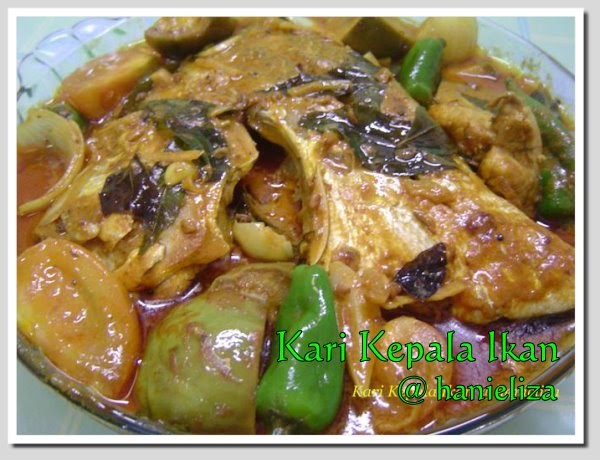 Hanieliza's Cooking: Kari Kepala Ikan