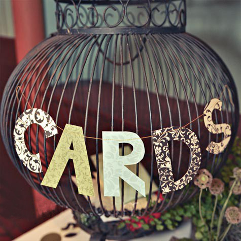 wedding card holder ideas