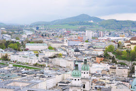 View of Salzburg from Hohensalzburg