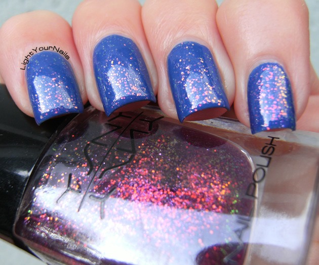 Ysny 052 (over L’Oreal Rebel Blue)