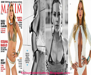 Oceana Basilio Cover Shoot, Maxim Cover Shoot