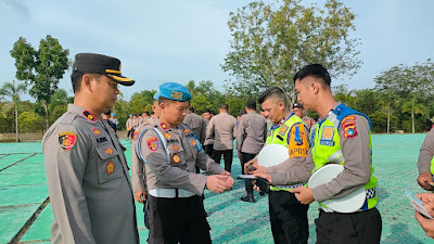 Tes Urine dan Cek Kedisiplinan Anggota, Propam Polda Kepulauan Bangka Belitung Gelar Gaktibplin Di Polres Bangka Barat