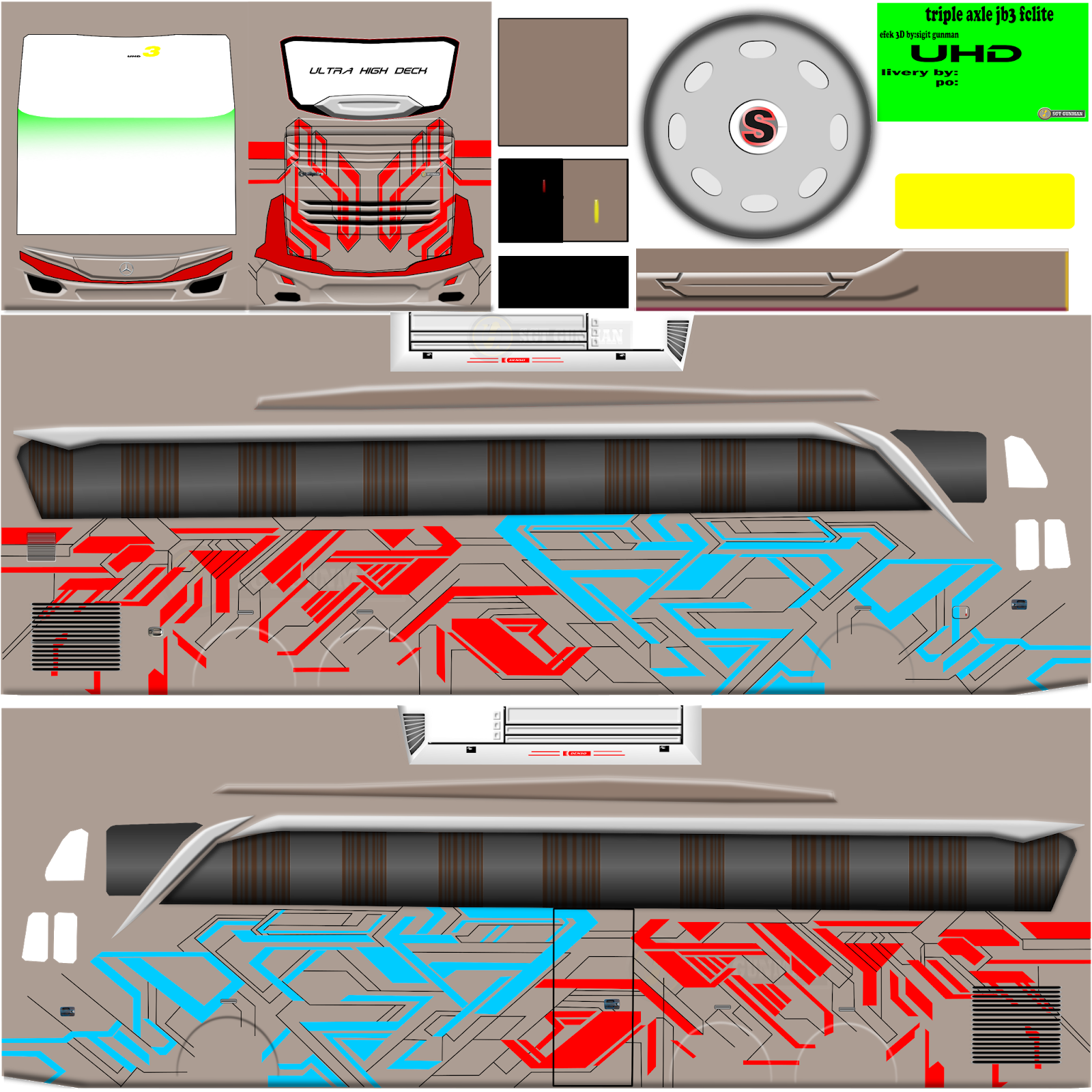  Livery Bus Simulator  Indonesia New 5 Semua Aja