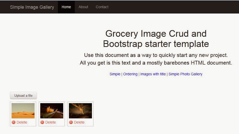 Bagaimana Cara Menambahkan Template Pada Grocery Image Crud