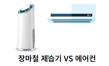 장마철 제습기-VS-에어컨-썸네일