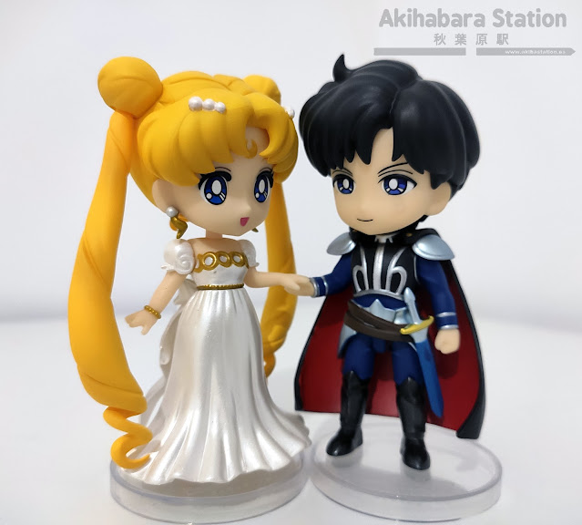 Review de las Figuarts Mini Sailor Moon - Princess Serenity & Prince Endymion - Tamashii Nations
