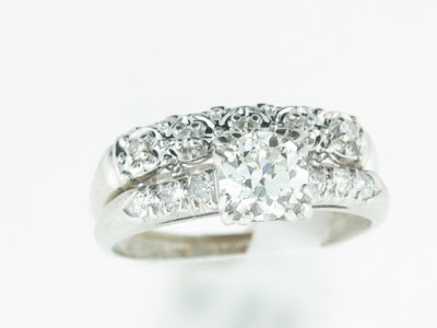 Vintage Wedding Rings on Handiwork Jewelry  Antique   Vintage Diamond Wedding Rings
