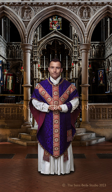 Violet vestments