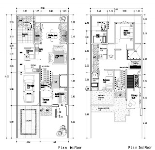 Gambar Denah Desain Rumah Minimalis