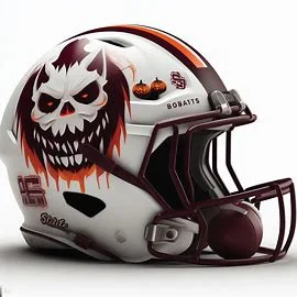 Texas State Bobcats Halloween Concept Helmets