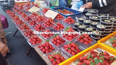 Strawberi di Cameron Highlands