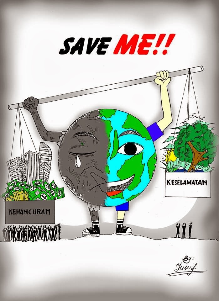 MEDIA PEMBELAJARAN Poster Global Warming 