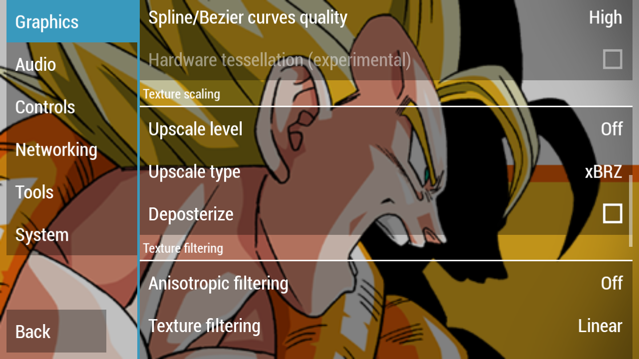 The Best PPSSPP Game Settings Of Dragon Ball Z Shin ...