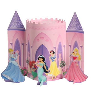 Birthday Party Decorations  Girls on Disney Princess Fairy Tale Friends Centerpiece