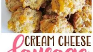 Cream Cheese Sausage Balls