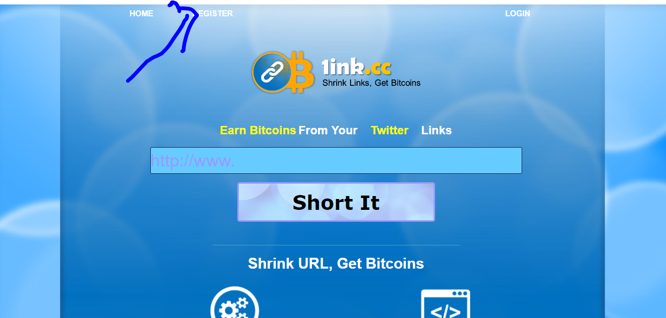 Link shortener earn bitcoin