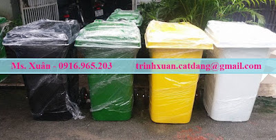 Bán thùng rác công cộng 240l tại quận 5