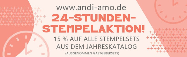 Stampin Up 24 Stunden Stempelset Aktion mit 15 % Rabatt