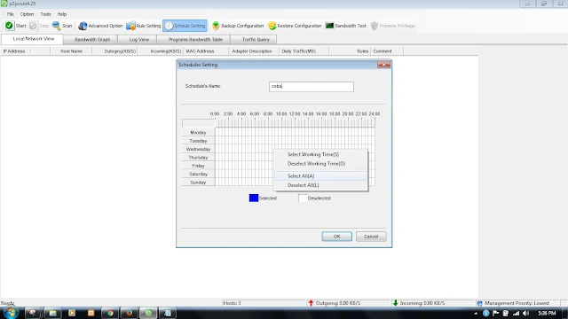 Cara Mengatur Bandwidth Menggunakan P2Pover