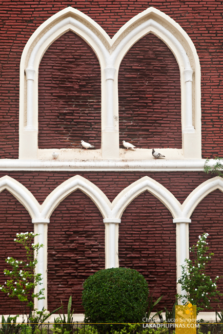 Bantay Church Facade Detail