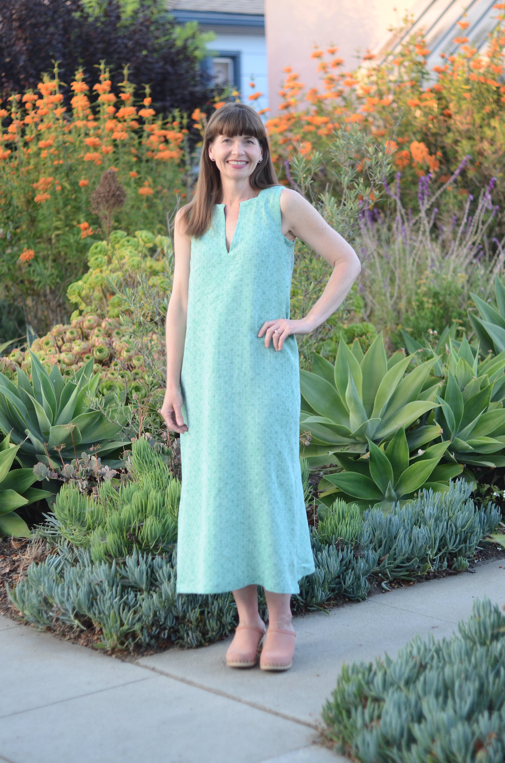 Linen dress J. Jill FLAX - Gem