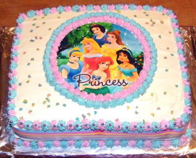 Disney Princess Birthday Cake Photo