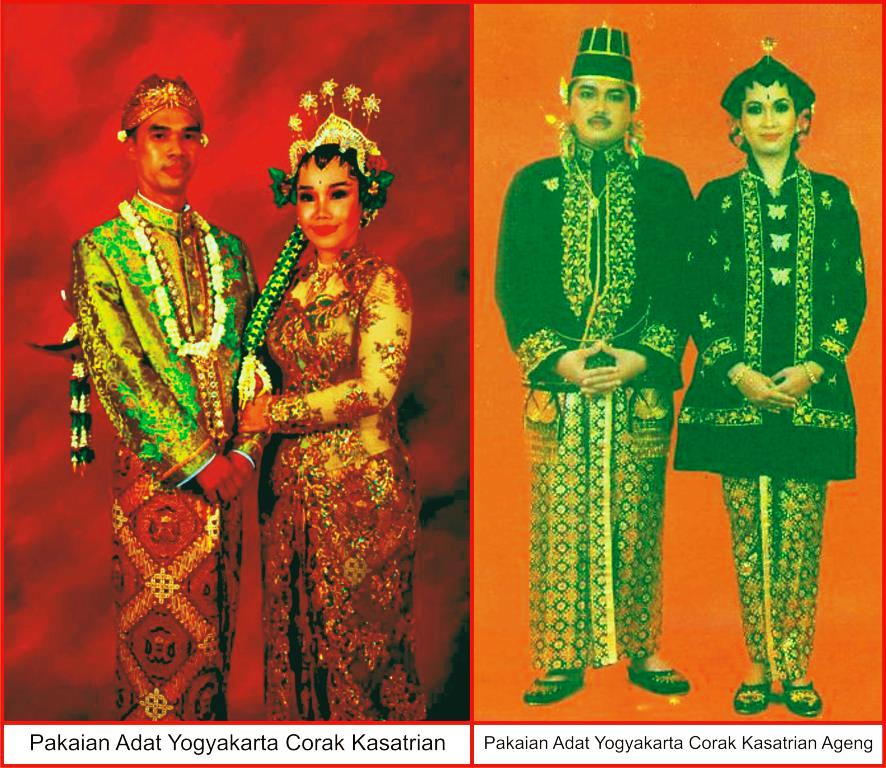 Pakaian Adat DI Yogyakarta Lengkap Gambar  dan 